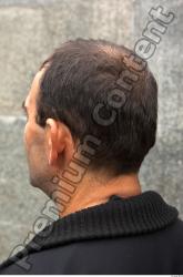 Head Man Casual Average Wrinkles Street photo references